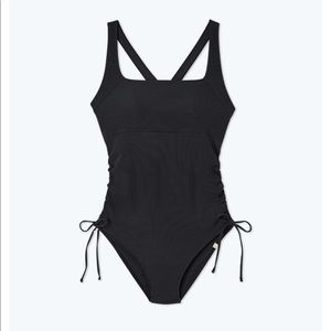 Summersalt One-Piece Maternity Swimsuit Black 14
